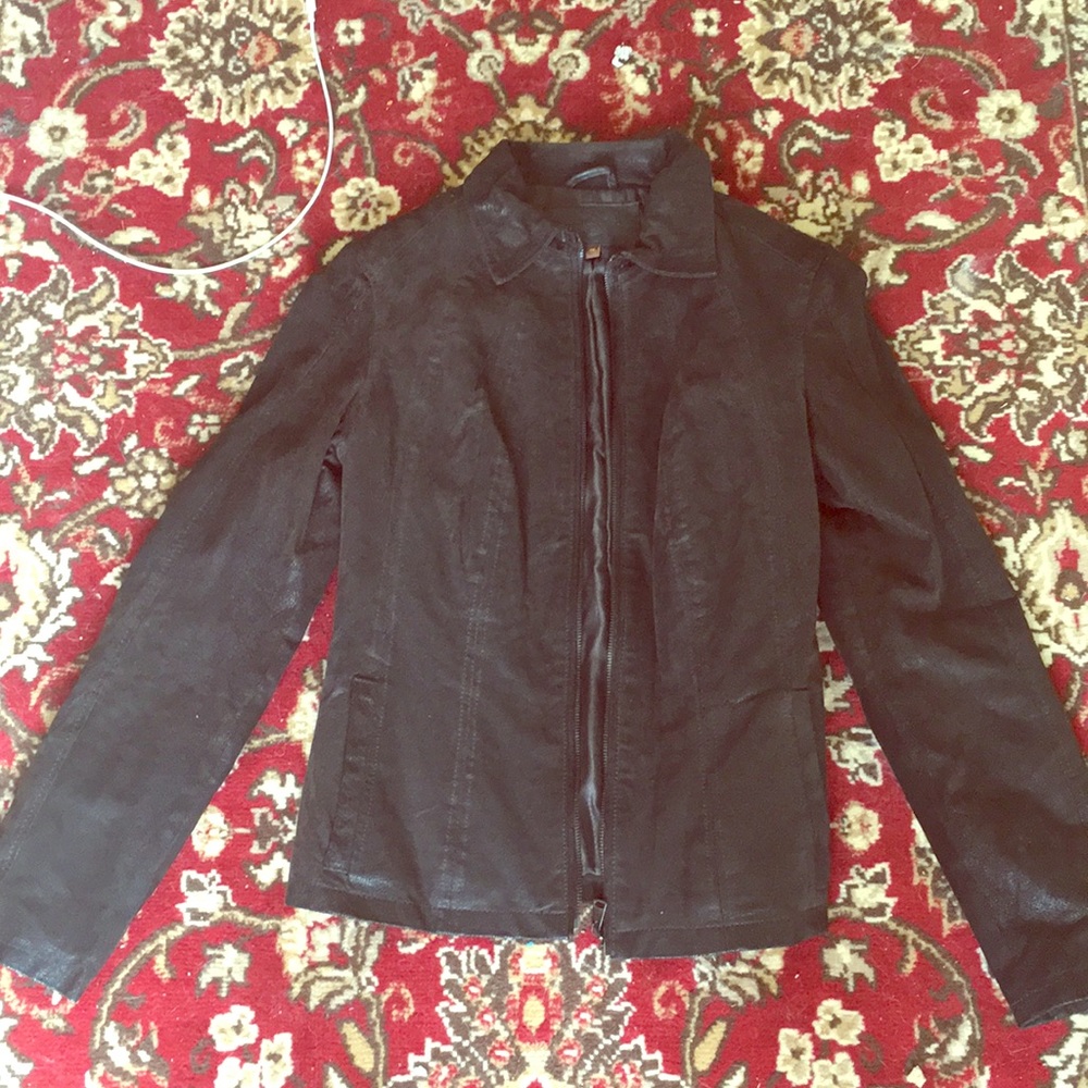 Real leather jacket